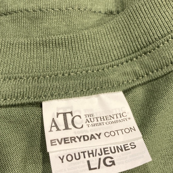 🔥4 for $20🔥NWOT authentic T-shirt company olive green t-shirt Mix and match!!! - Picture 3 of 6